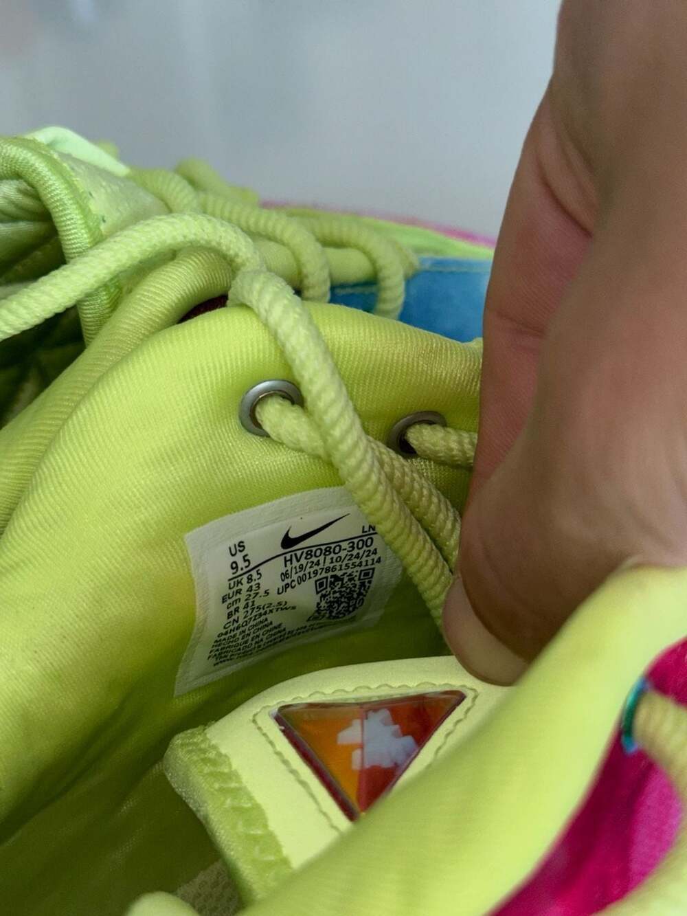New Nike LeBron 22 'What The Monopoly' Tie-Dye Basketball Shoes - Picture 10 of 10